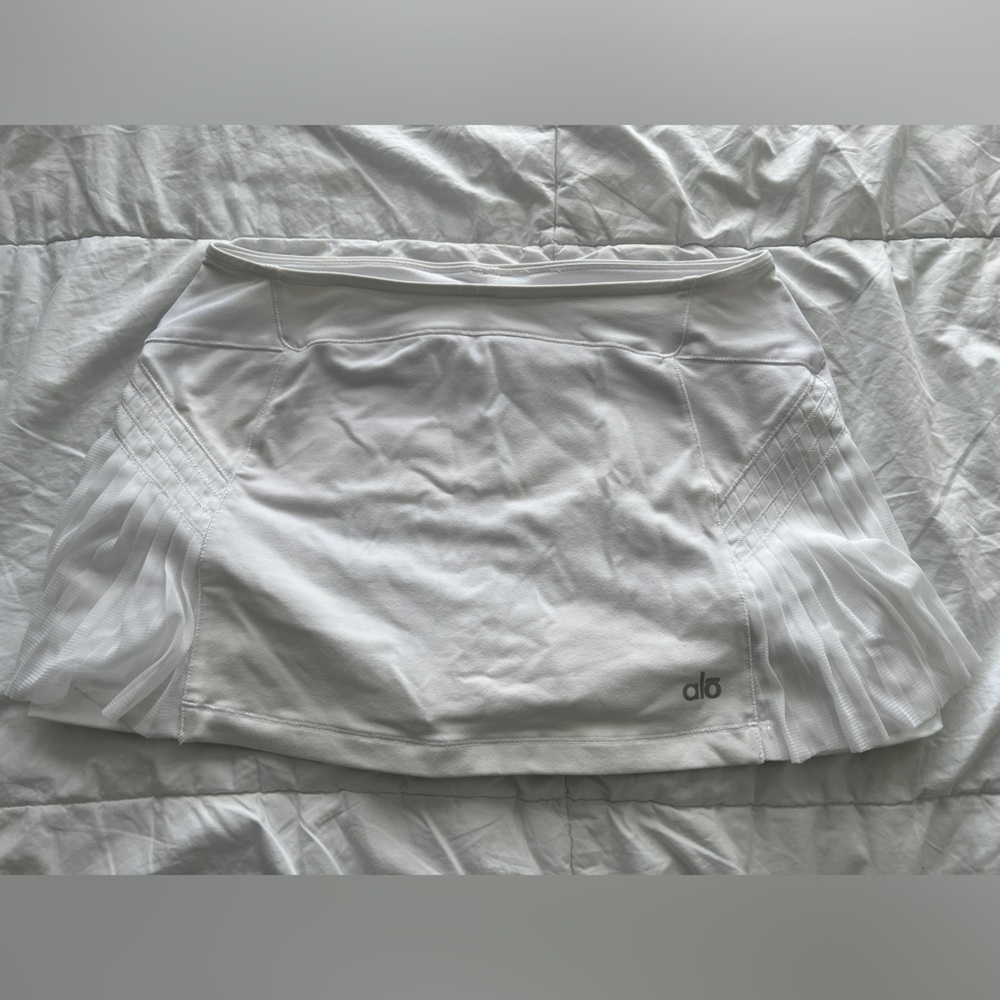 White Alo CoolFit Skort